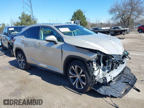 2017 Lexus RX with VIN 2T2BZMCAXHC080205, listed as a IAAI auction lot 41724409 with 1 mi miles. Bid and sale history available at carsss.com. Image 1.