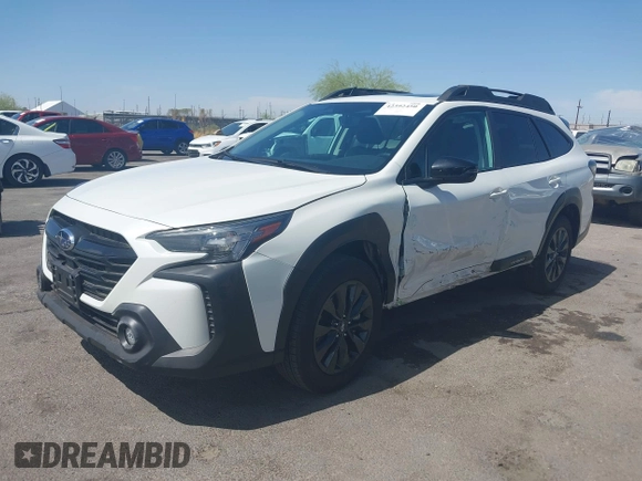 2024 Subaru Outback Onyx with VIN 4S4BTALC3R3279799, listed as a IAAI auction lot 42392450 with 18,856 mi miles and . Bid and sale history available at DreamBid. Image 2.