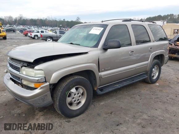 2002 Chevrolet Tahoe LT with VIN 1GNEC13Z22J256805, listed as a IAAI auction lot 41302460 with 249,578 mi miles and . Bid and sale history available at DreamBid. Image 17.