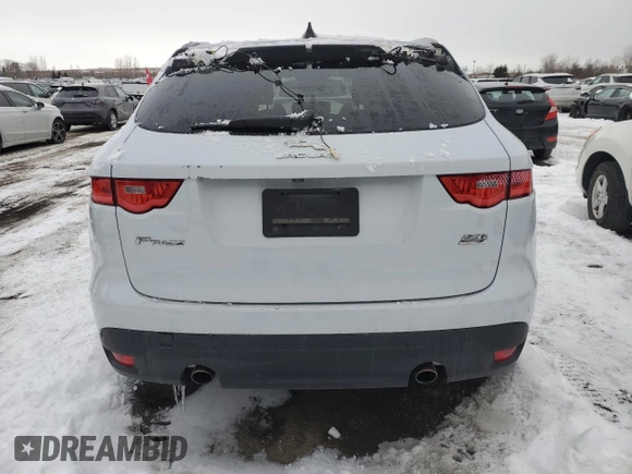 2020 Jaguar F-Pace 25t Checkered Flag Edition с VIN SADCP2FX6LA662984, выставлен на аукционе Copart как лот 87193134 с пробегом Не указан миль и Чистый • Clean title. История ставок и продаж доступна на DreamBid. Изображение 6.