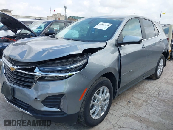 2024 Chevrolet Equinox LT with VIN 3GNAXKEGXRL353449, listed as a IAAI auction lot 42151836 with 26,903 mi miles and . Bid and sale history available at DreamBid. Image 17.
