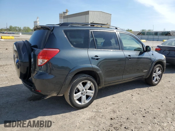 2008 Toyota RAV4 Sport z VIN JTMZD32V286079881, wystawiony jako Copart lot #53948995 z przebiegiem 174 991 mil mil oraz Szkoda całkowita • Salvage title. Historia ofert i sprzedaży dostępna na DreamBid. Obrazek 3.