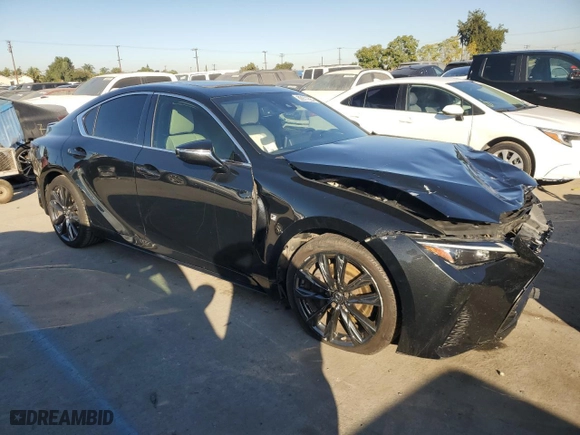 2021 Lexus IS with VIN JTHGZ1B22M5038927, listed as a Copart auction lot 53888735 with 53,439 mi miles and Salvage Title. Bid and sale history available at carsss.com. Image 4.
