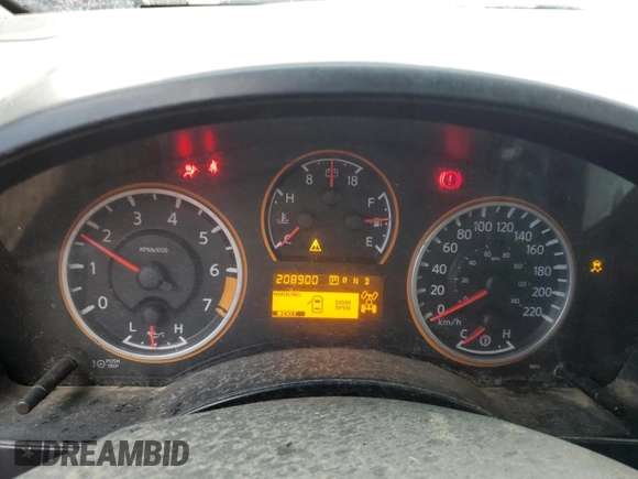 2014 Nissan Titan S with VIN 1N6AA0ECXEN515423, listed as a Copart auction lot 47934505 with 208,900 mi miles and Salvage Title. Bid and sale history available at DreamBid. Image 9.