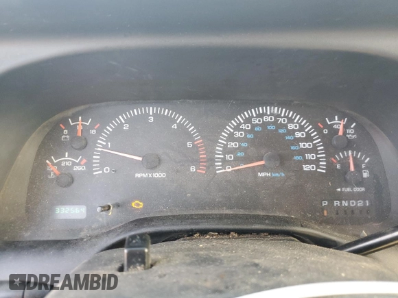 2000 Dodge Ram 2500 with VIN 3B7KC23Z6YG154595, listed as a Copart auction lot 75689054 with 332,564 mi miles and Salvage Title. Bid and sale history available at carsss.com. Image 9.