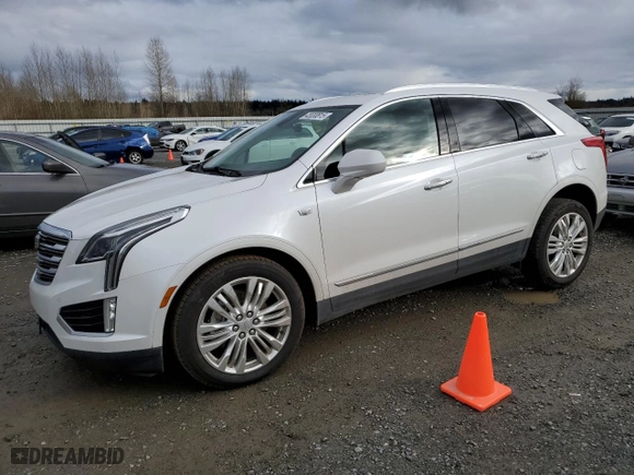 2017 Cadillac XT5 Premium Luxury FWD with VIN 1GYKNCRS2HZ244878, listed as a Copart auction lot 45530815 with NaN miles and Salvage Title. Bid and sale history available at carsss.com. Image 1.