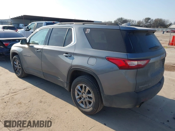 2020 Chevrolet Traverse LT Cloth with VIN 1GNEVMKW3LJ192276, listed as a IAAI auction lot 41537557 with 114,740 mi miles and . Bid and sale history available at DreamBid. Image 3.
