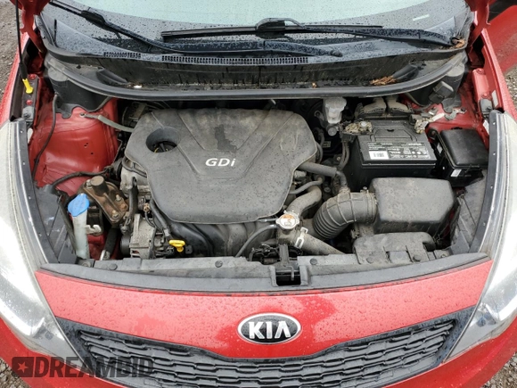 2015 Kia Rio LX with VIN KNADM4A38F6507494, listed as a Copart auction lot 72567224 with 93,456 mi miles and Salvage Title. Bid and sale history available at carsss.com. Image 11.