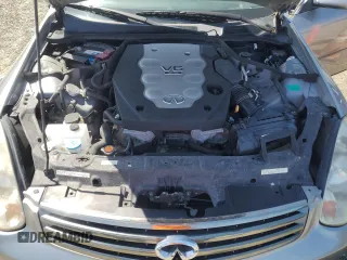 2006 Infiniti G35 with VIN JNKCV51E76M511100, listed as a Copart auction lot 55010345 with 166,936 mi miles and Salvage Title. Bid and sale history available at DreamBid. Image 11.