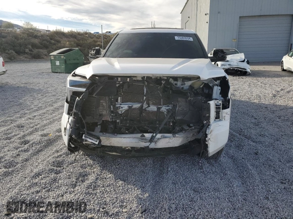2022 Toyota Tundra Limited z VIN 5TFJA5DB2NX021229, wystawiony jako Copart lot #75503534 z przebiegiem Nie podano mil oraz Szkoda całkowita • Salvage title. Historia ofert i sprzedaży dostępna na DreamBid. Obrazek 5.