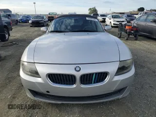 2007 BMW Z4 3.0i with VIN 4USBU33527LW73168, listed as a Copart auction lot 50080395 with 147,040 mi miles and Salvage Title. Bid and sale history available at carsss.com. Image 5.