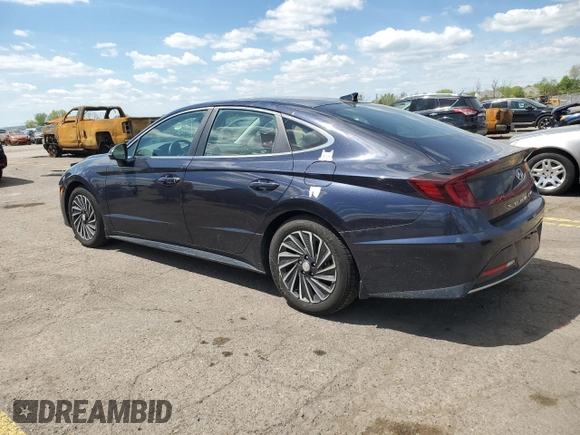 2020 Hyundai Sonata Hybrid Limited with VIN KMHL54JJ3LA010562, listed as a Copart auction lot 51550634 with 34,161 mi miles and Salvage Title. Bid and sale history available at carsss.com. Image 2.