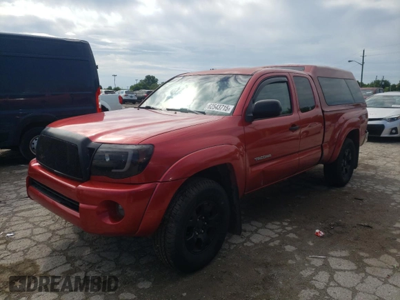 2009 Toyota Tacoma with VIN 5TEUU42N79Z650821, listed as a Copart auction lot 62543715 with 213,267 mi miles and Salvage title. Bid and sale history available at DreamBid. Image 1.