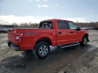 2018 Ford F-150 XL with VIN 1FTEW1E53JFA01866, listed as a Copart auction lot 49578625 with 85,690 mi miles and Salvage Title. Bid and sale history available at carsss.com. Image 3.