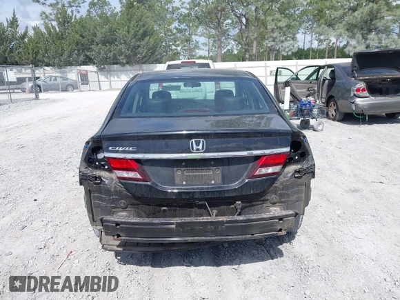 2015 Honda Civic EX-L with VIN 19XFB2F97FE027878, listed as a IAAI auction lot 42170801 with Not Provided miles and . Bid and sale history available at carsss.com. Image 15.
