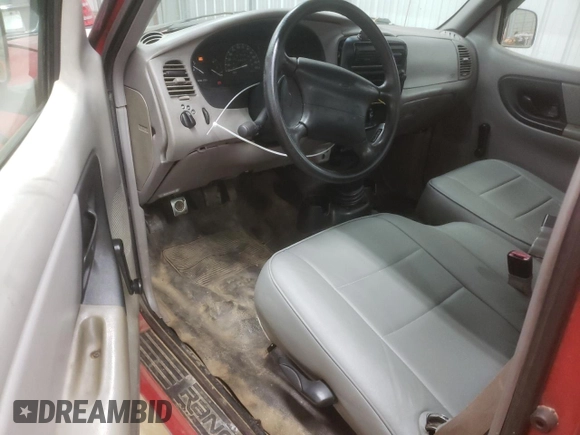 1999 Ford Ranger XL with VIN 1FTYR10C7XUB86230, listed as a Copart auction lot 83654704 with 229,728 mi miles and Salvage Title. Bid and sale history available at DreamBid. Image 8.