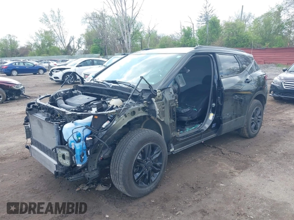 2022 Chevrolet Blazer LT with VIN 3GNKBHR47NS136060, listed as a IAAI auction lot 42181642 with Not provided miles and . Bid and sale history available at DreamBid. Image 17.