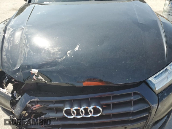 2019 Audi Q5 Premium Plus with VIN WA1BNAFY0K2115034, listed as a Copart auction lot 58176075 with 78,705 mi miles and Non repairable. Bid and sale history available at DreamBid. Image 12.