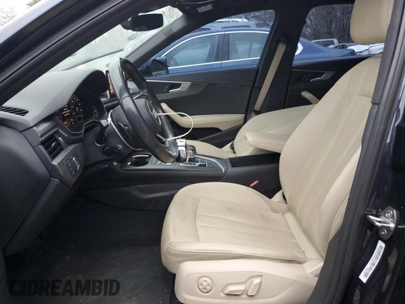 2017 Audi A4 Premium Plus with VIN WAULNAF4XHN021450, listed as a Copart auction lot 42375865 with 78,204 mi miles and Salvage Title. Bid and sale history available at carsss.com. Image 7.