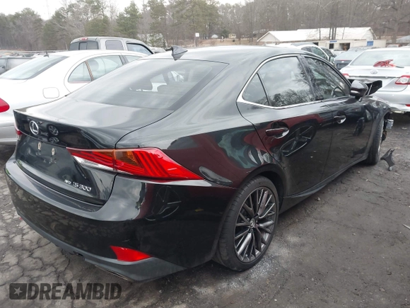 2017 Lexus IS 300 with VIN JTHCM1D24H5018517, listed as a IAAI auction lot 41517554 with 69,740 mi miles and . Bid and sale history available at DreamBid. Image 4.