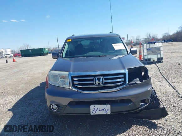2014 Honda Pilot EX-L with VIN 5FNYF4H50EB050091, listed as a IAAI auction lot 41821874 with 133,407 mi miles. Bid and sale history available at carsss.com. Image 13.