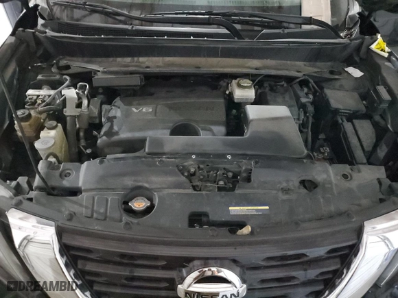 2019 Nissan Pathfinder S with VIN 5N1DR2MMXKC579740, listed as a Copart auction lot 48232405 with 146768 miles and Clean Title. Bid and sale history available at carsss.com. Image 12.