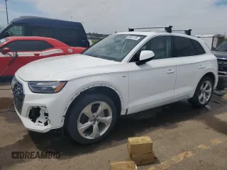 2022 Audi Q5 S line Premium Plus z VIN WA1EAAFY1N2048022, wystawiony jako Copart lot #56401135 z przebiegiem 50 936 mil mil oraz Czysty tytuł • Clean title. Historia ofert i sprzedaży dostępna na DreamBid. Obrazek 1.