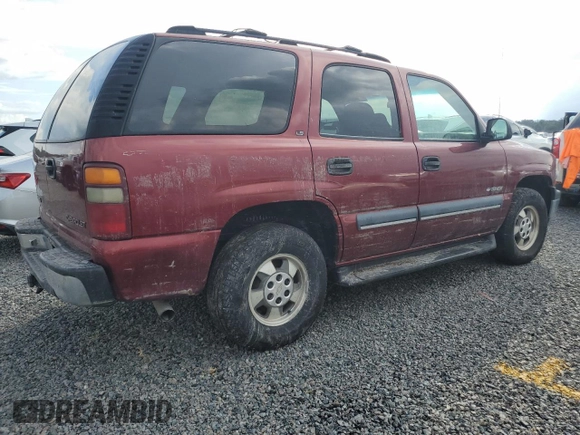 2002 Chevrolet Tahoe LS with VIN 1GNEC13V22R123363, listed as a Copart auction lot 73884294 with 156,286 mi miles and Salvage Title. Bid and sale history available at carsss.com. Image 3.