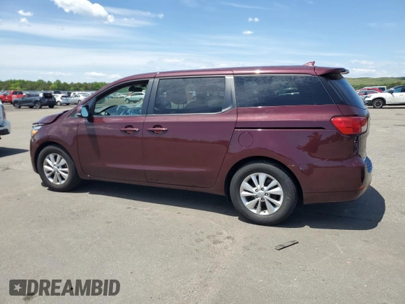 2018 Kia Sedona LX with VIN KNDMB5C19J6390544, listed as a Copart auction lot 56223214 with 0 mi miles and Salvage Title. Bid and sale history available at carsss.com. Image 2.