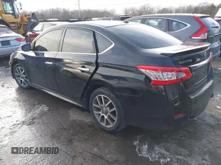 2015 Nissan Sentra S with VIN 3N1AB7APXFY262340, listed as a IAAI auction lot 41257827 with Not Provided miles. Bid and sale history available at carsss.com. Image 3.