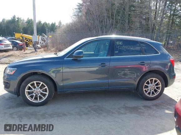 2011 Audi Q5 Premium Plus with VIN WA1LFAFP2BA041355, listed as a IAAI auction lot 42101822 with 180,552 mi miles and . Bid and sale history available at DreamBid. Image 12.