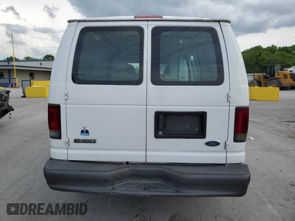 2007 Ford Econoline Cargo Commercial with VIN 1FTNE14W37DA27868, listed as a Copart auction lot 54348015 with 170,588 mi miles and Clean Title. Bid and sale history available at DreamBid. Image 6.