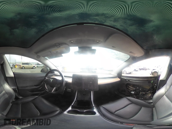 2019 Tesla Model 3 Mid Range with VIN 5YJ3E1EA3KF415601, listed as a IAAI auction lot 42125393 with 150,220 mi miles and . Bid and sale history available at carsss.com. Image 25.