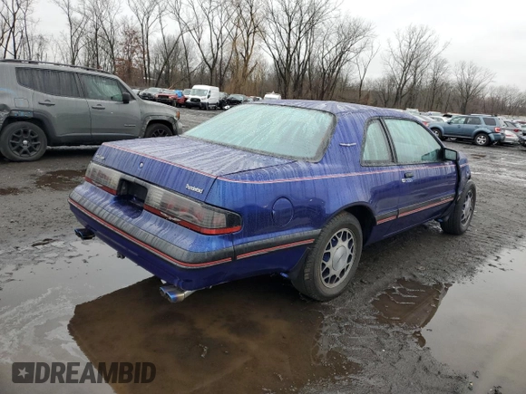 1988 Ford Thunderbird with VIN 1FABP64T6JH176166, listed as a Copart auction lot 84049064 with 80,091 mi miles and Salvage Title. Bid and sale history available at DreamBid. Image 3.