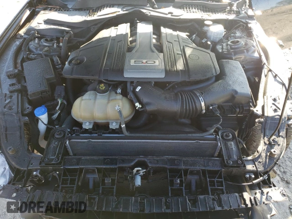 2020 Ford Mustang GT with VIN 1FA6P8CF5L5160571, listed as a Copart auction lot 49490595 with 73,863 mi miles and Salvage Title. Bid and sale history available at DreamBid. Image 11.