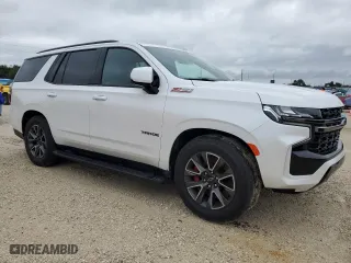 2022 Chevrolet Tahoe Z71 with VIN 1GNSKPKL4NR220013, listed as a Copart auction lot 74078424 with 23,850 mi miles and Non Repairable. Bid and sale history available at carsss.com. Image 4.