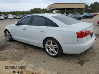 2015 Audi A6 2.0T Premium with VIN WAUCFAFC6FN009913, listed as a Copart auction lot 77592014 with 0 mi miles and Clean Title. Bid and sale history available at carsss.com. Image 2.