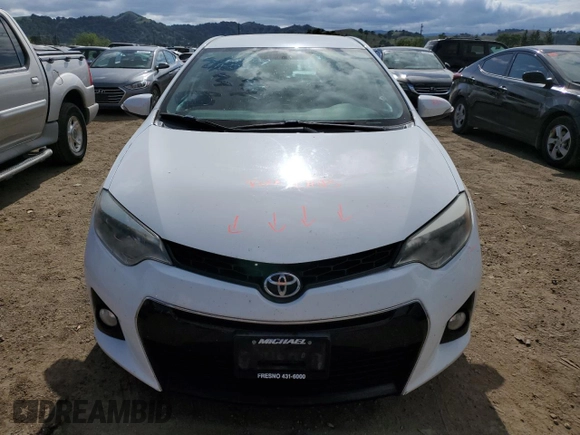 2016 Toyota Corolla L with VIN 5YFBURHE0GP516182, listed as a Copart auction lot 53339255 with 98,529 mi miles and Salvage Title. Bid and sale history available at DreamBid. Image 5.