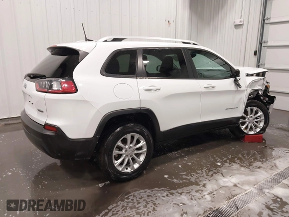 2021 Jeep Cherokee Latitude with VIN 1C4PJMCB7MD166000, listed as a IAAI auction lot 41631945 with 48,046 mi miles and . Bid and sale history available at DreamBid. Image 4.