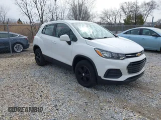 2018 Chevrolet Trax LS with VIN KL7CJNSB5JB713243, listed as a IAAI auction lot 41812654 with 92,901 mi miles. Bid and sale history available at carsss.com. Image 1.