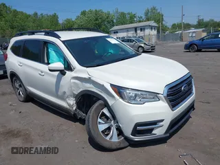 2021 Subaru Ascent Premium with VIN 4S4WMAFDXM3421268, listed as a IAAI auction lot 42423103 with 64,087 mi miles and . Bid and sale history available at DreamBid. Image 1.