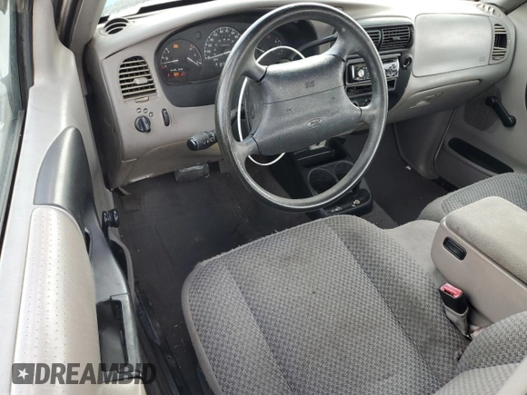 1999 Ford Ranger XL with VIN 1FTYR10C6XPA43770, listed as a Copart auction lot 63831315 with 18,858 mi miles and Salvage title. Bid and sale history available at DreamBid. Image 8.