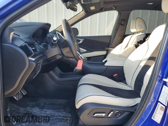 2022 Acura RDX PMC Edition with VIN 5J8TC2H87NL016424, listed as a Copart auction lot 42039095 with 59,487 mi miles and Salvage Title. Bid and sale history available at carsss.com. Image 7.