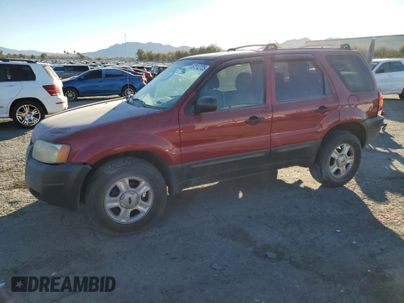 2003 Ford Escape XLT Popular with VIN 1FMCU03163KB00632, listed as a Copart auction lot 87512725 with 268,401 mi miles and Salvage Title. Bid and sale history available at carsss.com. Image 1.