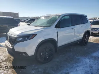 2021 Honda Passport Sport z VIN 5FNYF8H20MB010766, wystawiony jako Copart lot #88432445 z przebiegiem 62 132 mil mil oraz Szkoda całkowita • Salvage title. Historia ofert i sprzedaży dostępna na DreamBid. Obrazek 1.
