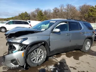 2023 Chevrolet Traverse LT Cloth with VIN 1GNEVGKW7PJ322048, listed as a Copart auction lot 43442654 with 9 mi miles and Non Repairable. Bid and sale history available at carsss.com. Image 1.