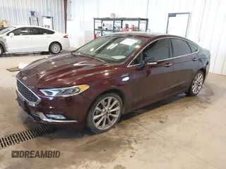 2017 Ford Fusion Titanium with VIN 3FA6P0K91HR171231, listed as a IAAI auction lot 41131312 with 115,265 mi miles. Bid and sale history available at carsss.com. Image 2.