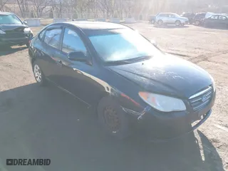 2009 Hyundai Elantra GLS PZEV with VIN KMHDU46D39U791178, listed as a IAAI auction lot 41828307 with 183,883 mi miles. Bid and sale history available at carsss.com. Image 1.