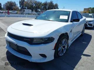 2023 Dodge Charger GT with VIN 2C3CDXHG8PH533221, listed as a IAAI auction lot 41949771 with 8,398 mi miles and . Bid and sale history available at carsss.com. Image 17.