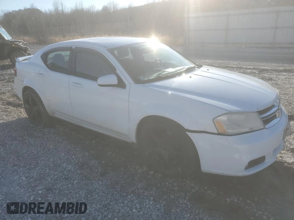 2012 Dodge Avenger SXT Plus with VIN 1C3CDZEG2CN198314, listed as a Copart auction lot 46710405 with 144,514 mi miles and Clean Title. Bid and sale history available at carsss.com. Image 4.